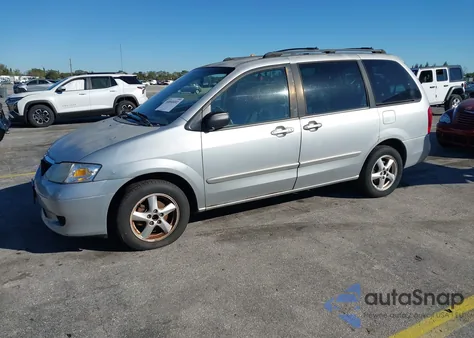 2003 Mazda Mpv Es/Lx/Lx-Sv z USA, uszkodzony, nr VIN JM3LW28A030359087